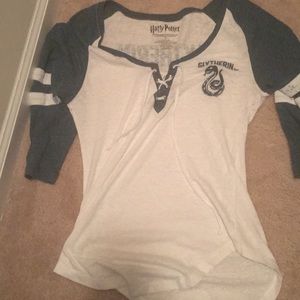 Harry Potter Slytherin Team 3/4 Sleeve Shirt